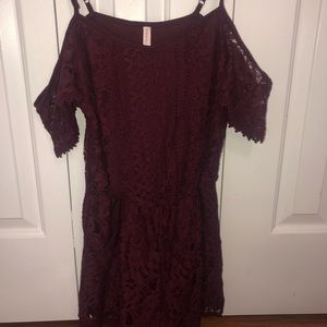 Xhilaration Laced Romper